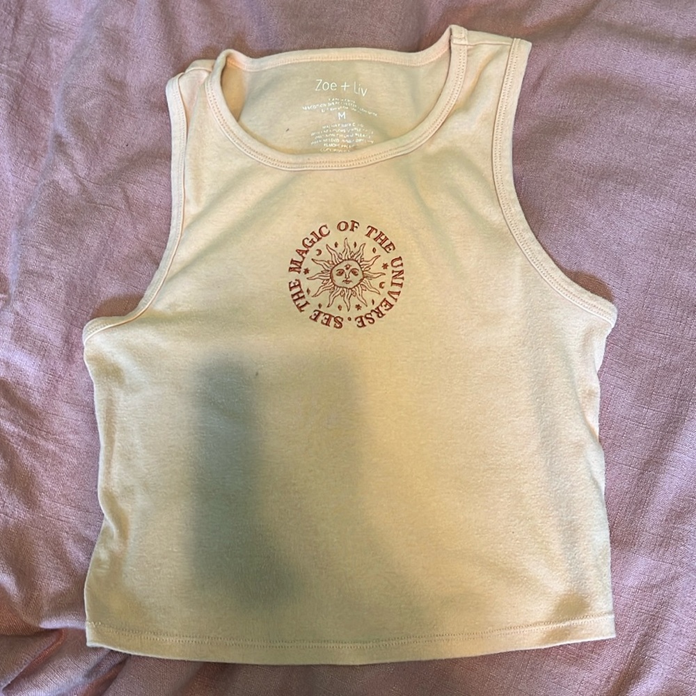 Light pink tank top